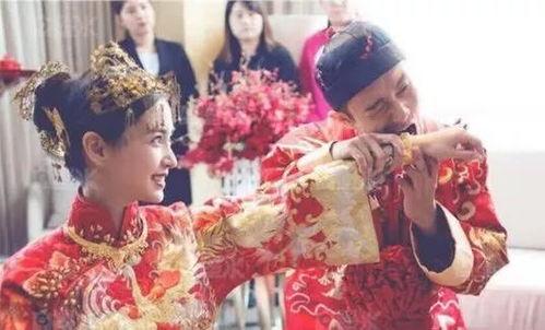 娱乐吃瓜酱中式结婚,传统与现代的甜蜜碰撞